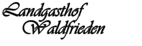 Landgasthof Waldfrieden Logo